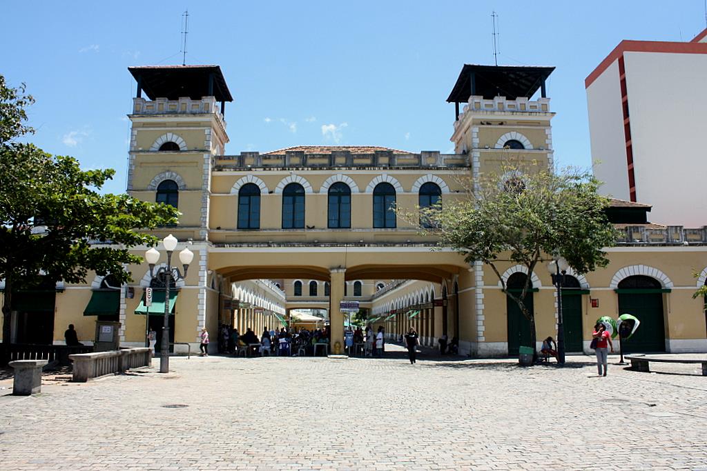 Mercado Público, no Centro Histórico de Florianópolis mercado público