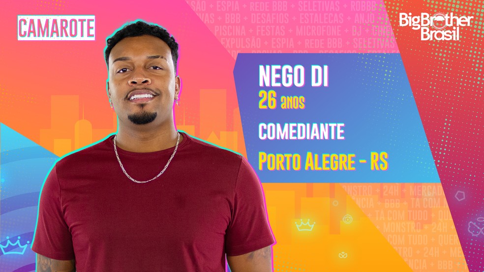 Comediante Nego Di é sucesso no Rio Grande do Sul Nego Di BBB 21