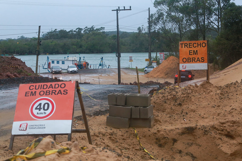 Nova ponte em construção vai aproximar a Barra Velha de Araranguá Nova ponte em construção vai aproximar a Barra Velha de Araranguá