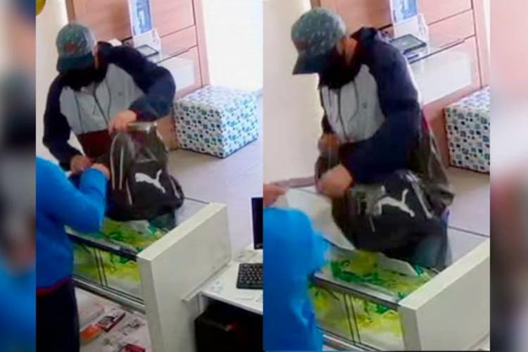 Homem roubou aparelhos que estavam expostos na loja Homem roubou aparelhos que estavam expostos na loja