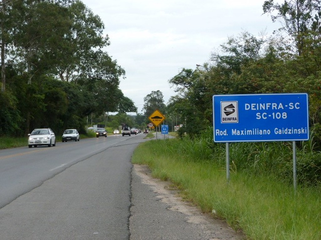 São pouco mais de 20 quilômetros de rodovia entre Criciúma e Urussanga São pouco mais de 20 quilômetros de rodovia entre Criciúma e Urussanga