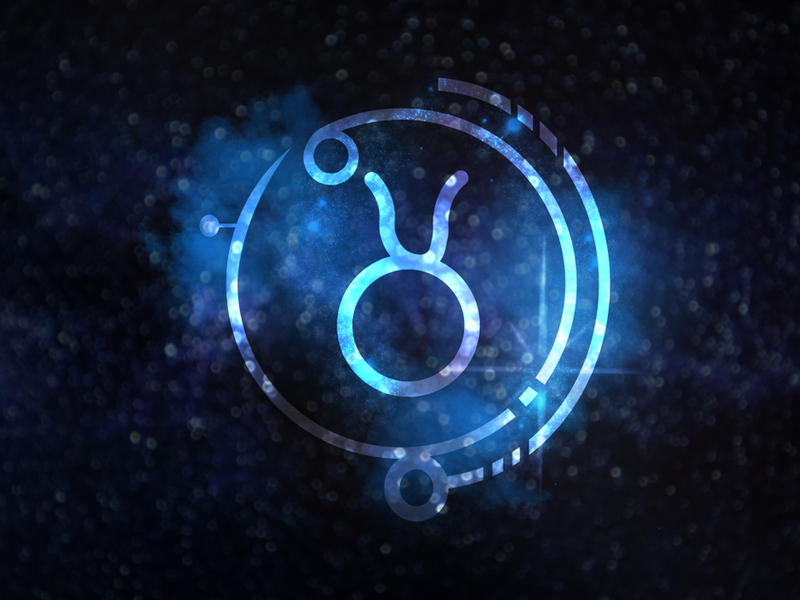 Previsão da semana para o signo de Touro Ilustração do signo de Touro