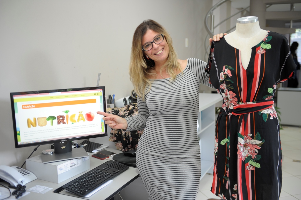 Eliane Aparecida Götzinger trocou a moda pela nutrição Eliane Aparecida Götzinger trocou a moda pela nutrição
