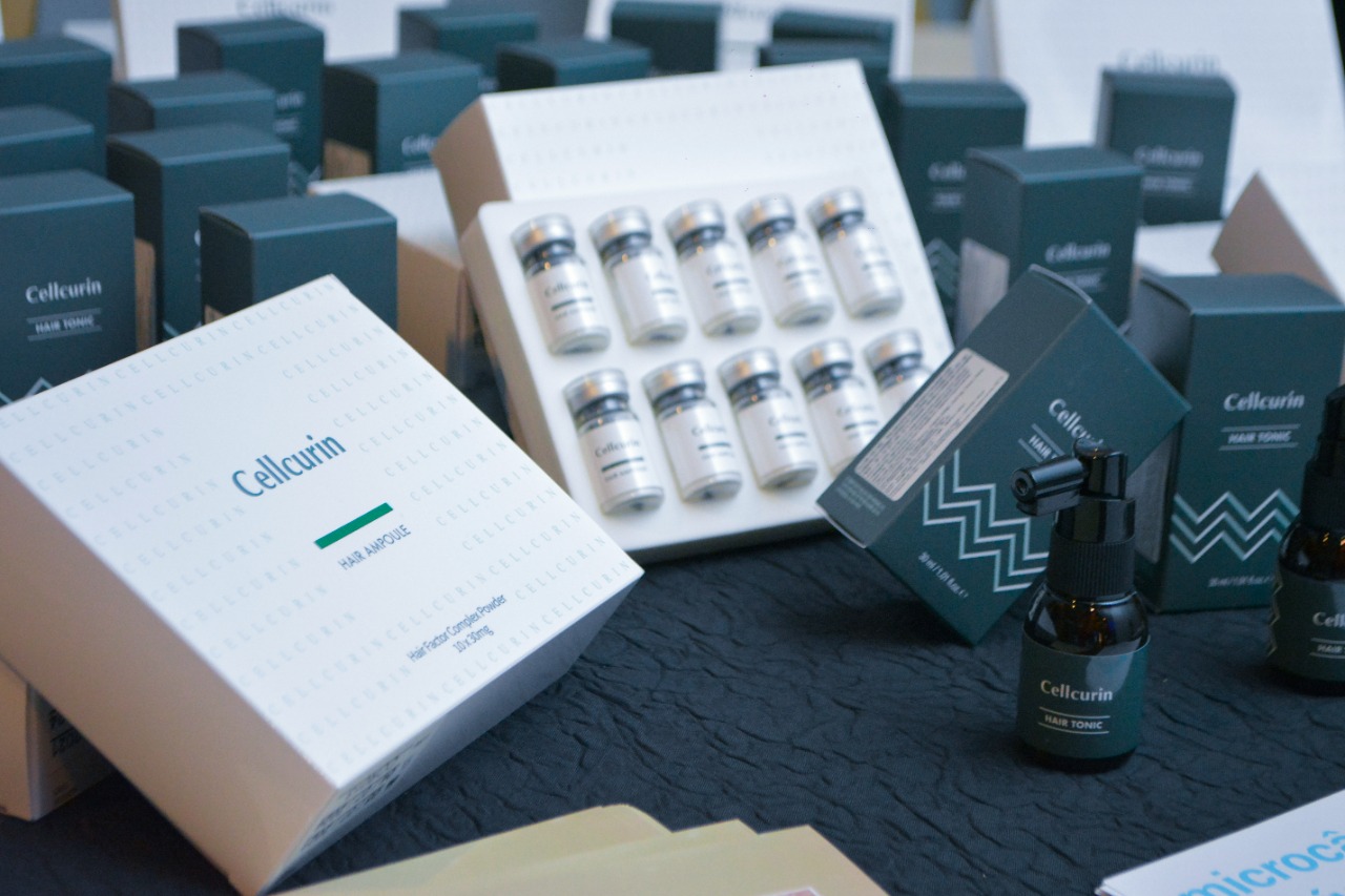 Produto pioneiro e inovador chega ao Brasil como solução para queda capilar cellcurin