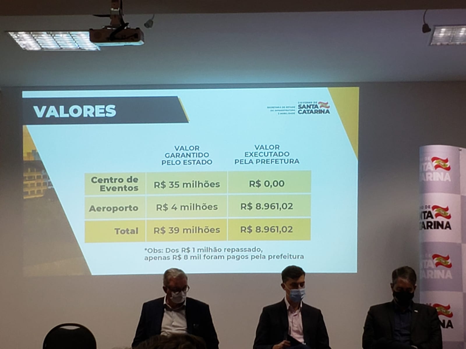 Slide ressaltou diferença de valores, provocando clima de constrangimento Slide ressaltou diferença de valores, provocando clima de constrangimento