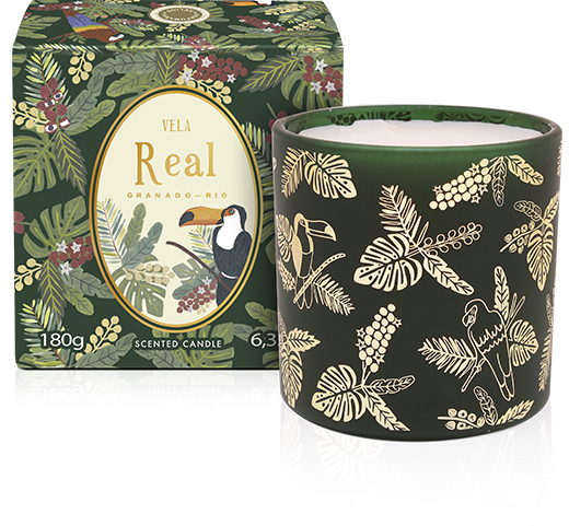 A vela perfuma e decora o ambiente Decore e perfume qualquer ambiente com esta vela