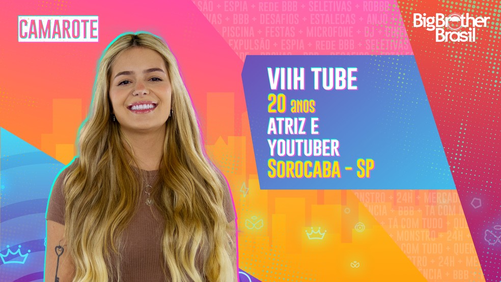 Viih é uma das mais novas participantes Viih