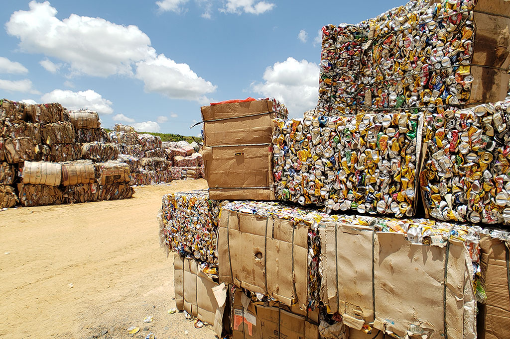 Lixo reciclável de 14 municípios passa a ser feito no Parque Girassol Reciclagem de lixo