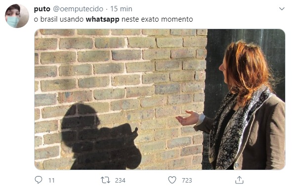 Usuários usaram o Twitter para falar sobre o aplicativo. Usuários usaram o Twitter para falar sobre o aplicativo.
