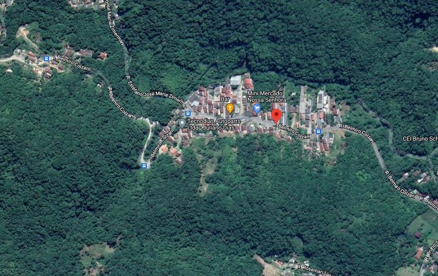 Local onde ocorreu o acidente